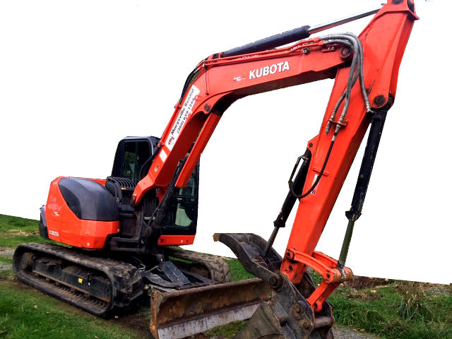 Kubota  Construction Equipment - Excavators and Loaders